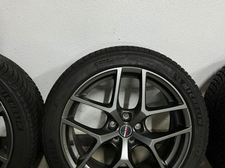 Urgent !!!Noi Borbet Germany R19 5x112 + Michelin Pilot Alpin 225/45R19 VW,Audi, Skoda,Seat,Porsche foto 2