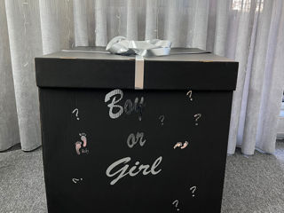Коробка для gender party