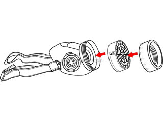 Masca de protectie  anti praf, cu un filtru de carbon activ foto 5