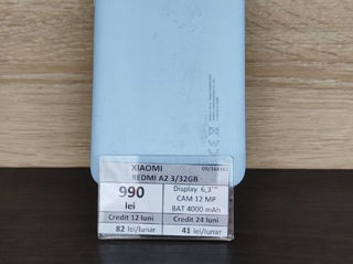 Xiaomi Redmi A2 3/32GB , 990 lei