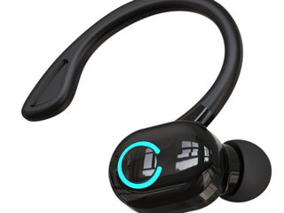 Наушник беспроводной в правое ухо, Bluetooth.5.2. Звонки, видео, музыка, мессенджеры.Новый.