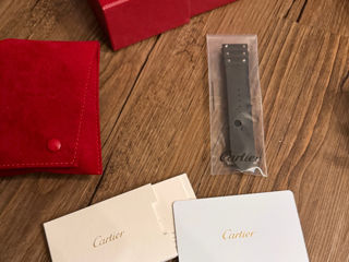 Cartier Santos de Cartier Watch Large Model In Gray Authentic NEW IN BOX Warranty foto 4
