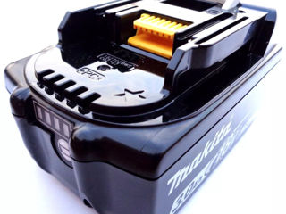 Оригинальный литий-ионный аккумулятор makita bl1830b-2 18v lxt 3.0 ah, новый foto 7