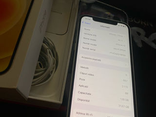 iPhone 12 128 White impecabil foto 7