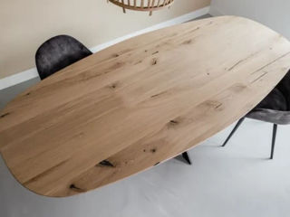 Masa  din stejar in stil loft.mobila la comanda стол из дуба в стиле лофт, мебель на заказ foto 20