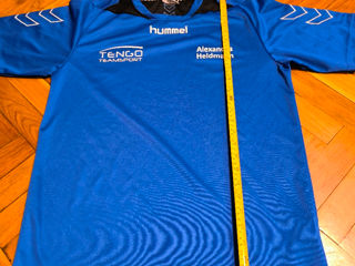 Hummel спортивная синтетическая футболка foto 6