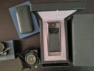 Vertu - metavertu frameless calfskin 5g web3 phone – black foto 1
