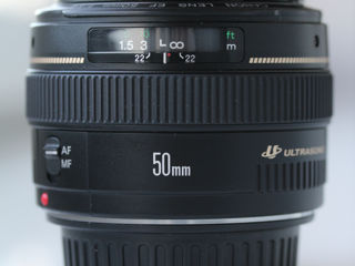Canon 50mm f/1.4 USM Bălți foto 2