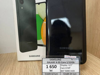 Samsung Galaxy A03 Core 2/32GB 1650 lei