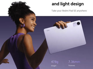 !Новый Планшет Xiaomi Redmi Pad SE Mi  8GB + 256GB Gray foto 3