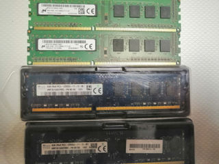 Любая память DDR1, DDR2, DDR3 512, 1GB, 2Gb - от 50 лей, c гарантией, работает и на Intel, MicroSD