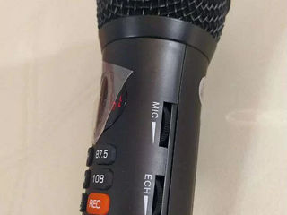 Microfon karaoke Lewinner L-699 DSP 20 Вт foto 5