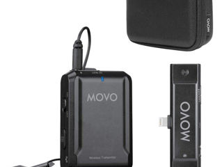 Микрофон для Айфона / Movo Wireless Omni Lavalier Microphone System for iPhones foto 5