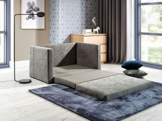 Canapea cu design modern de calitate înaltă 110x210 foto 3