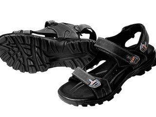 Sandale wulik - negre / летние мужские сандалии wulik - черные