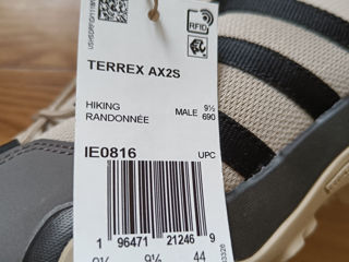 Adidas TERREX AX2S размер 43 - 43,5 (американский размер US 10) размер по по стельке 28 см.  Надежна foto 2