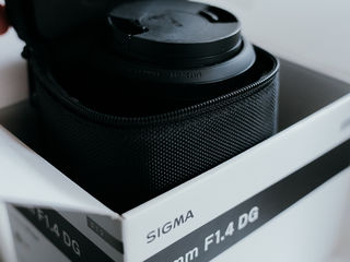 Sigma 35mm 1.4 10/10(cutie+husa incluse) foto 2