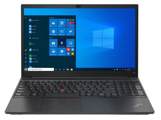 Laptop 15,6" Lenovo ThinkPad E15 Gen 3, Negru, AMD Ryzen 7 5700U, 16GB/512GB