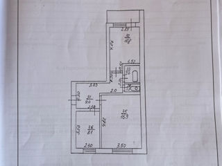 2-комн. кв., 51 м², 2/5 эт.