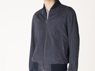 Loro Piana bomber navy blue foto 2