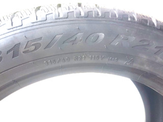 R21 315/40 anvelope Pirelli iarna (2 buc) foto 5