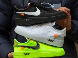 Nike Air Force 1 Low Black x Off-White foto 9