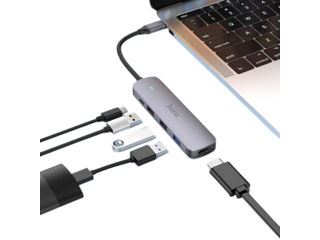 Adaptor multifuncțional -  Type - C foto 3