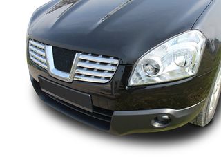 Nissan Qashqai 2007- 2014 (Рейлинги, Хром на зеркала на ручки, решётку, Накладка заднего бампера) foto 10