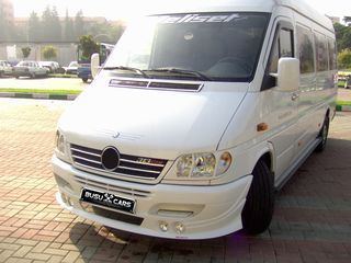 Передний бампер под покраску (стекловолокно) W901 - Mercedes Sprinter W901-W905 1995-2006 foto 4