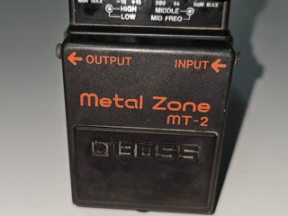 Boss Pedal de guitarra MT-2 Metal Zone Distortion