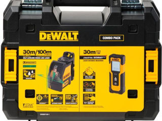 New! set nivela laser + telemetru / комплект лазерный уровень + дальномер  dewalt dw0887100-1 foto 10