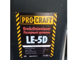 Nivela laser Procraft LE-5D -livrare - credit foto 4