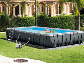 Piscina cu cadru Intex mare cu accesorii