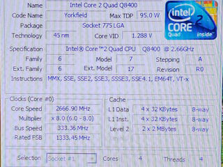 Asus+Intel core 2 Quad Q8400+ram4gb ddr2 800Mhz foto 9