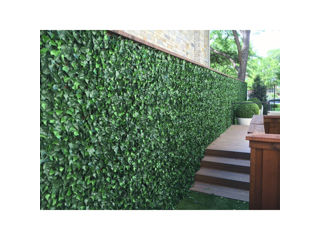 Gard din frunze artificiale cu doua fete Leaf fence Double (17510) foto 2