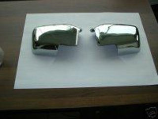 Хром накладки на зеркала BMW E34, E32