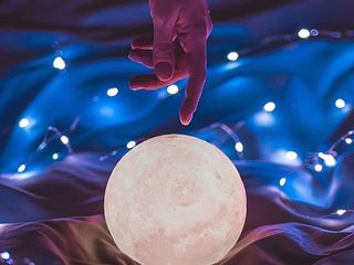 Светильник-ночник «Луна» 3D Moon RGB Lamp! foto 6