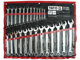 YT-0365  Набор ключей комбинированных 25 шт 6-32, set chei combinate "Yato "