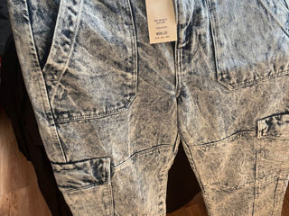 Denim Cargo Jeans foto 2