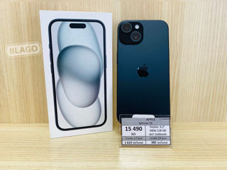 Apple iPhone 15, 128gb, 15490 lei