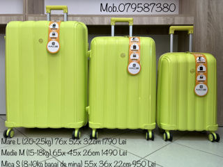 Огромный ассортимент чемоданов, доставка по всей Молдове быстро и недорого foto 9