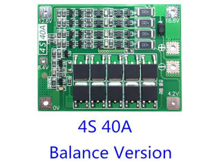 Controler BMS 4x 18650 cu echilibrator, placa de protectie la incarcare 4S 40A