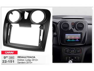 Штатная автомагнитола Android 10'' на Dacia Dokker 2012+ Lodgy 2012+ Sandero 2013+ foto 2