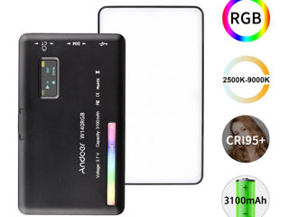 RGB светодиодный светильник для видеосъёмки foto 4