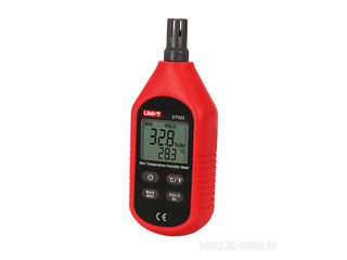 UNI-T UT333 Mini Temperature and humidity meter, Contor digital de temperatură și umiditate. foto 3