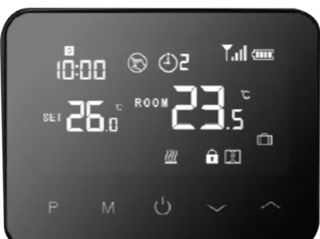 Termostat de ambianţă programabil de ultima generatie,electronic cu RF, Wi-Fi