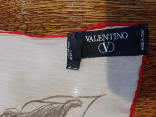 Fular de brand " Valentino " Original 100% matase naturale foto 2