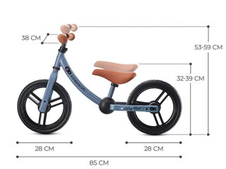 Bicicletă fără pedale pentru copii foto 6