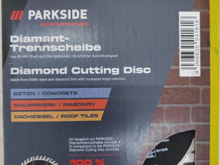 Discuri diamantate Parkside 76mm /125mm foto 6