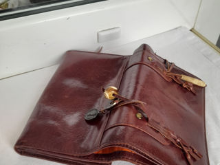 Кожаный кошелёк, новый foto 2